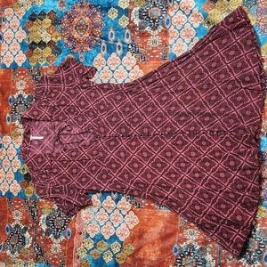 Free People, size 2, red dress